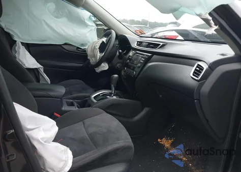 2015 Nissan Rogue S из США, поврежденный, VIN KNMAT2MV5FP522281